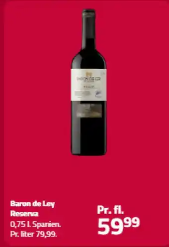 Fleggaard Baron de Ley Reserva tilbud