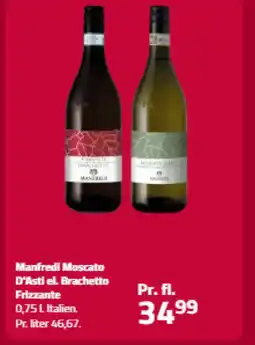 Fleggaard Manfredi Moscato D'Asti el. Brachetto Frizzante tilbud