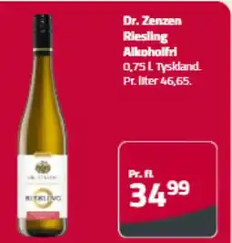 Fleggaard Dr. Zenzen Riesling Alkoholfri tilbud