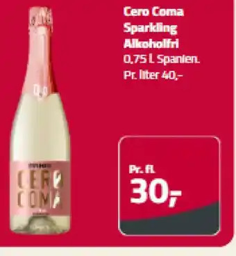 Fleggaard Cero Coma Sparkling Alkoholfri tilbud