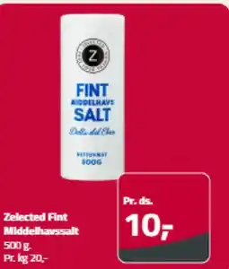 Fleggaard Zelected Fint Middelhavssalt tilbud
