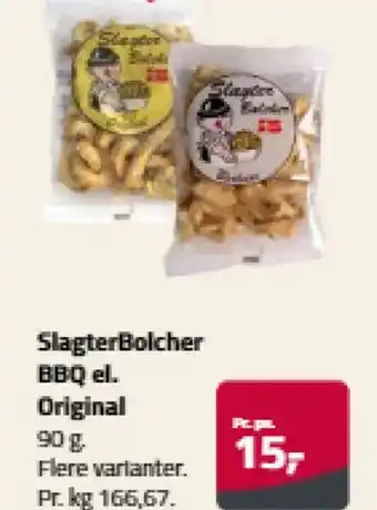 Fleggaard SlagterBolcher BBQ el. Original tilbud