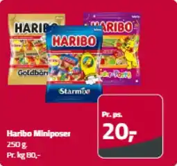 Fleggaard Haribo Miniposer tilbud