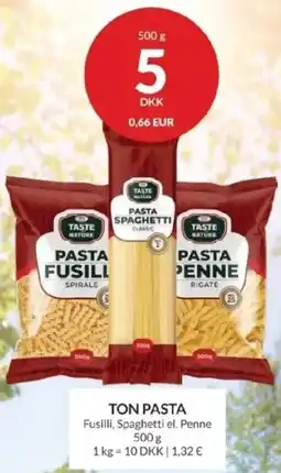 Nielsen's Discount Ton pasta tilbud