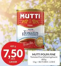 Nielsen's Discount Mutti polpa fine tilbud