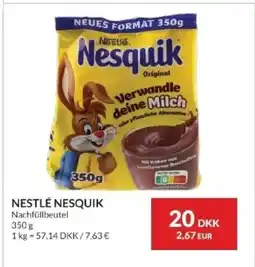 Nielsen's Discount Nestlé nesquik tilbud