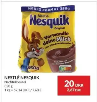 Nielsen's Discount Nestlé nesquik tilbud