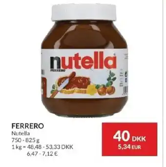 Nielsen's Discount Ferrero tilbud