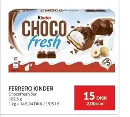 Nielsen's Discount Ferrero kinder tilbud