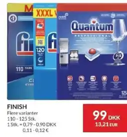 Nielsen's Discount Finish flere varianter tilbud