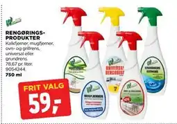 jem & fix RENGØRINGSPRODUKTER tilbud