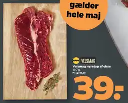 Netto Velsmag nyretap af okse 150 g tilbud