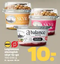 Netto Løgismose skyr / a balance tilbud