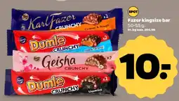 Netto Fazer / Dumle / Geisha king size bars tilbud