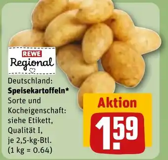 REWE DE Speisekartoffeln tilbud