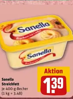 REWE DE Sanella Streichfett tilbud