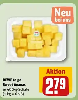 REWE DE REWE to go Sweet Ananas tilbud