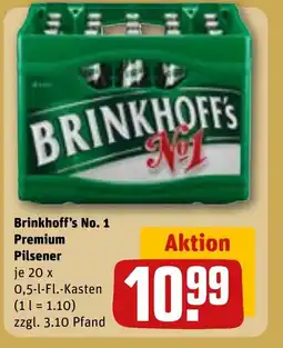 REWE DE Brinkhoff's No. 1 Premium Pilsener tilbud