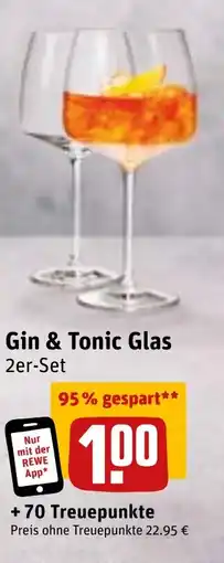 REWE DE Gin & Tonic Glas tilbud