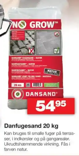Bauhaus Danfugesand tilbud