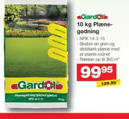 Bauhaus Gardol Plæne- gødning tilbud