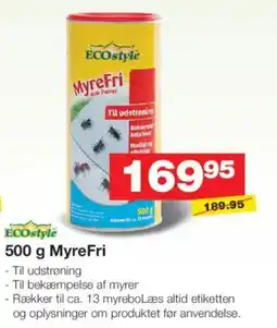 Bauhaus ECOstyle MyreFri tilbud
