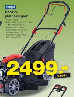 Bauhaus Scheppach Benzin- plæneklipper tilbud