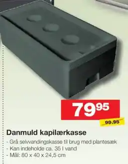 Bauhaus Danmuld kapilærkasse tilbud