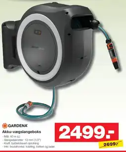 Bauhaus GARDENA Akku-vægslangeboks tilbud