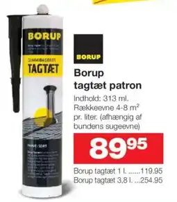 Bauhaus Borup tagtæt patron tilbud