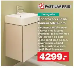 Bauhaus Hansgrohe Underskab xilesa/ Xanuia tilbud