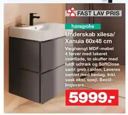 Bauhaus Hansgrohe Underskab xilesa/ Xanuia tilbud