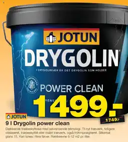 Bauhaus JOTUN Drygolin power clean tilbud