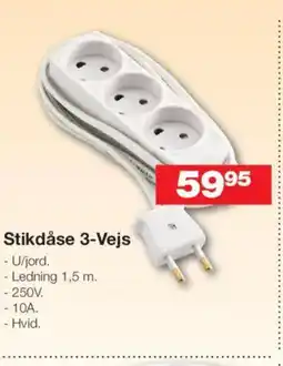 Bauhaus Stikdåse 3-Vejs tilbud