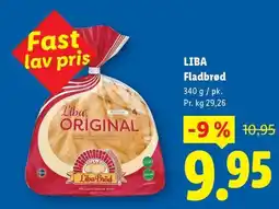Lidl LIBA Fladbrød tilbud