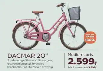 Kvickly Mustang Dagmar 20" tilbud