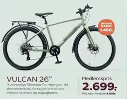 Kvickly Mustang Vulcan 26" tilbud