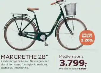 Kvickly Mustang Margrethe 28" tilbud