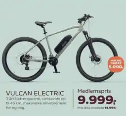 Kvickly Mustang Vulcan electric 3 tilbud