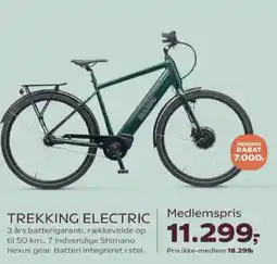 Kvickly Mustang Trekking electric tilbud