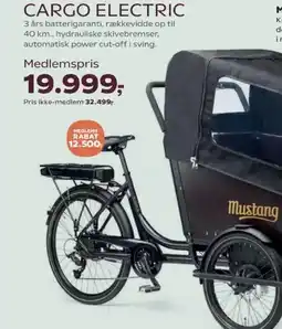 Kvickly Mustang Cargo electric tilbud