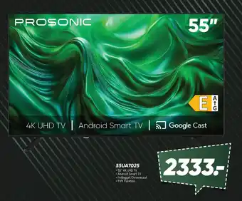 Bilka PROSONIC 55UA7025 tilbud