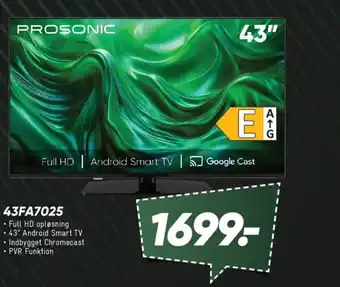 Bilka PROSONIC 43FA7025 tilbud