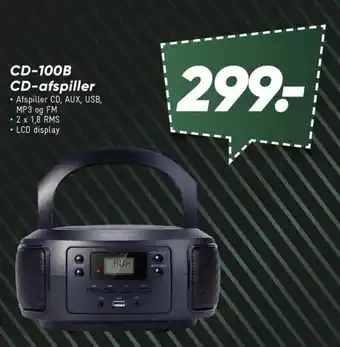 Bilka CD-100B CD-afspiller tilbud