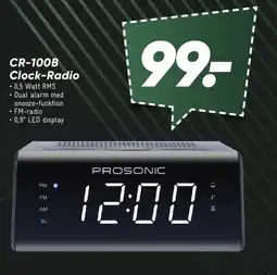 Bilka CR-100B Clock-Radio tilbud
