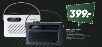 Bilka DAB-300 radio tilbud