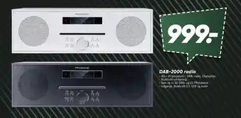 Bilka DAB-2000 radio tilbud