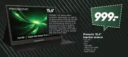 Bilka Prosonic 15,6" bærbar skærm tilbud