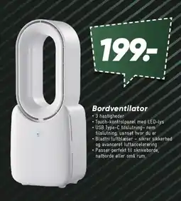 Bilka Bordventilator tilbud