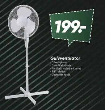 Gulvventilator